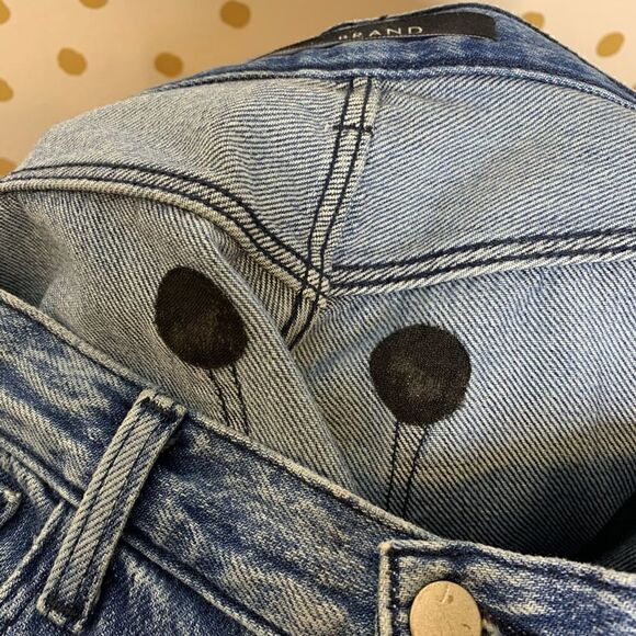 J brand ruby acid wash high rise crop jeans 26 - Picture 8 of 8